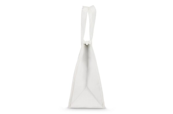 R-PET Sac isotherme non tissé 23x 15 x 27.5cm 75g/m² - Blanc