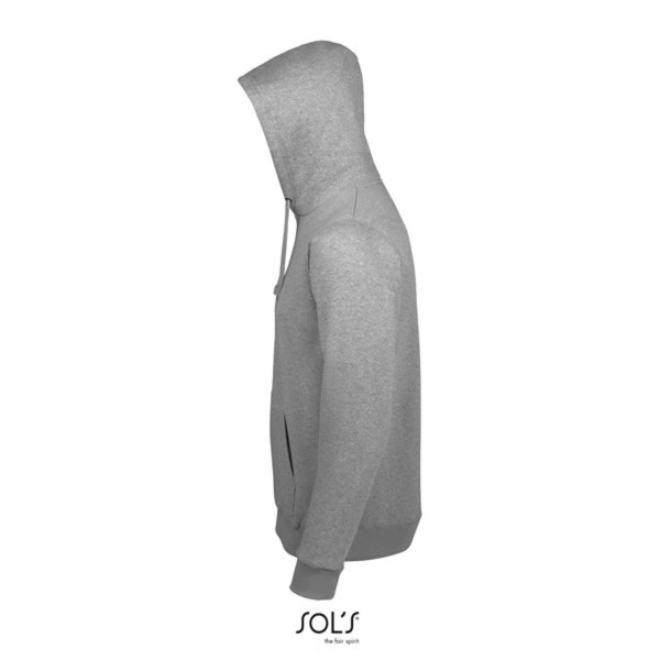 Sol's Spencer - Hooded Sweatshirt - Grey Melange / M