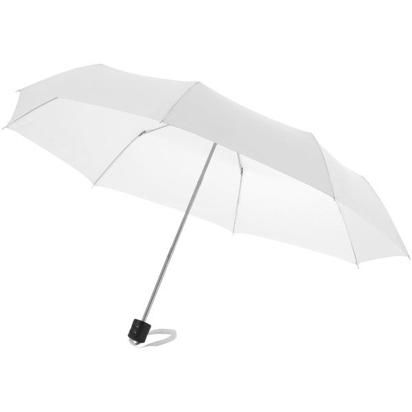 Ida 21.5" foldable umbrella - White