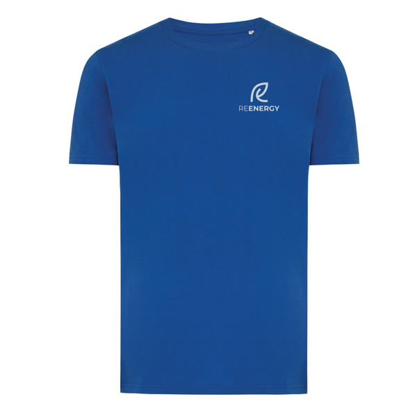 T-shirt en coton recyclé IQONIQ Brett - Bleu Royal / S