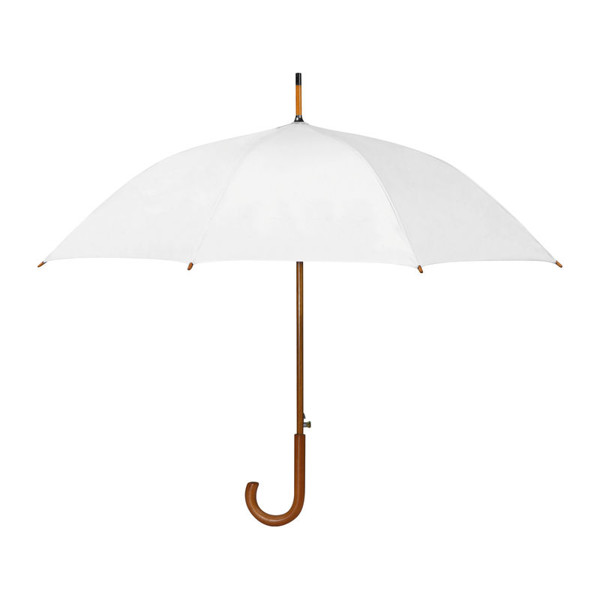 Automatic RPET Umbrella Hasselt - White