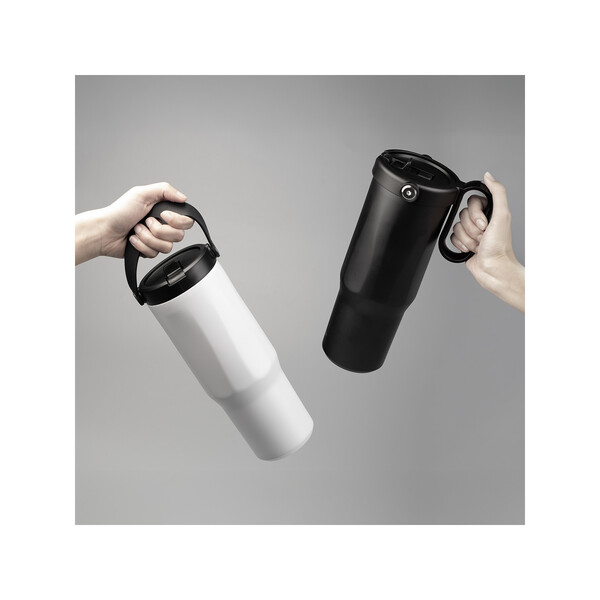 CALYPSO 878 - BND878 - Gobelet en acier inoxydable recyclé à double paroi et sous vide, 900 ml / 30 oz