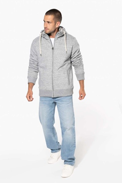 Vintage Sherpa-Lined Fleece Jacket - XS