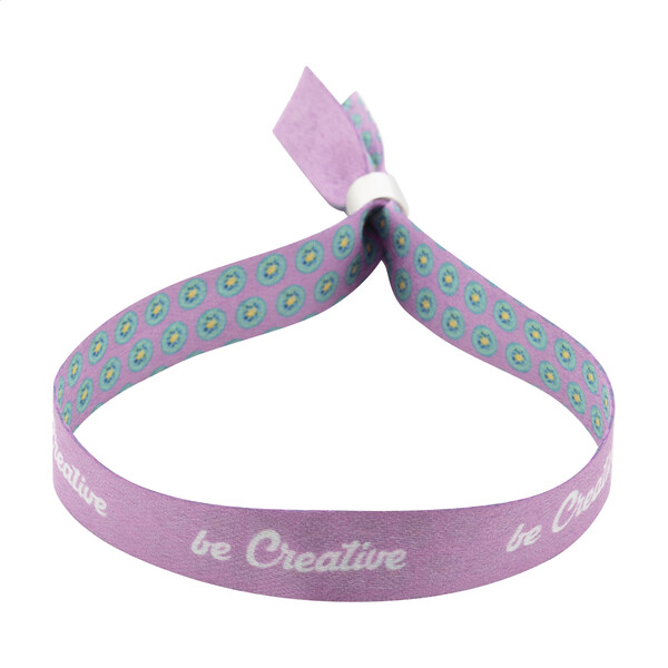 Bracelet festival en RPET SuboWrist Alloy