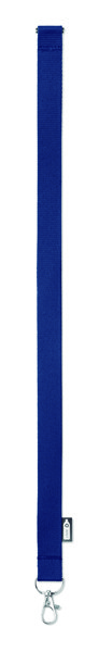 Lanyard in RPET Lany Rpet - Blu