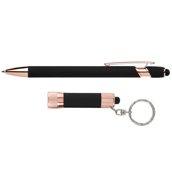 Prince Softy Rose Gold Gift Set w/Window Box - Black / 4 Color inkjet