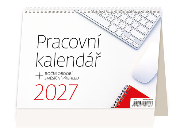 Plánovací stolní kalendář Pracovní 2027