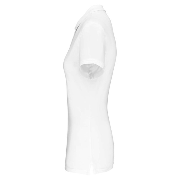 Ženska polo majica Organic 180 Piqué - Bijela / 3XL