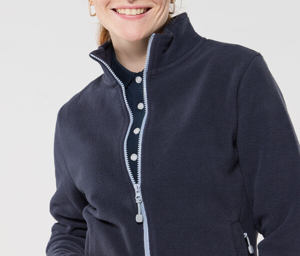 Veste polaire femme zippée - WHITE / S