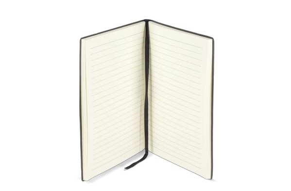 Carnet Yuzu à couverture souple Thermo A5 - Noir / Noir