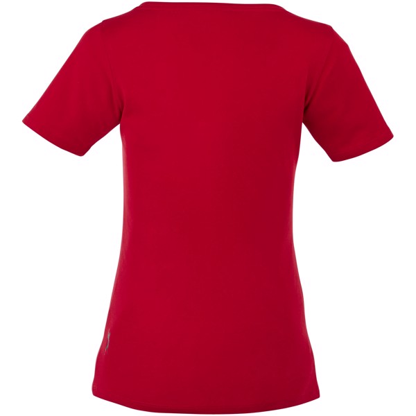 Dámské triko Bosey s hlubším kulatým výstřihem - Tmavě červená / XL