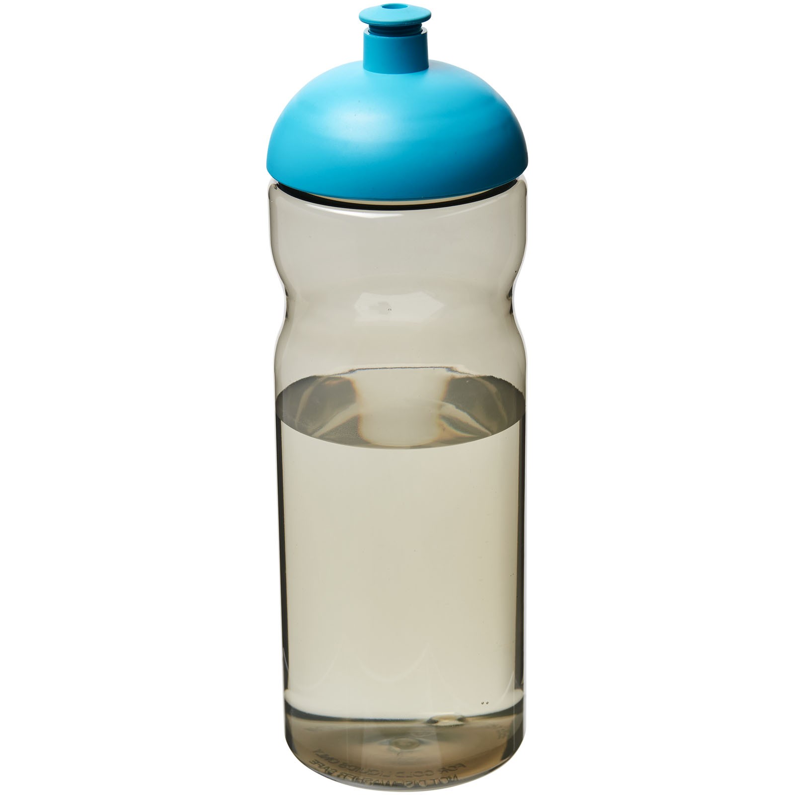 Sportovní láhev s kupolovitým víčkem H2O Eco 650 ml - Charcoal / Tyrkysová