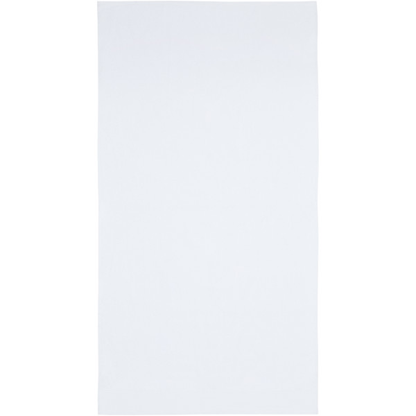 Serviette en coton 550 g/m² 70x140 cm Ellie - Blanc