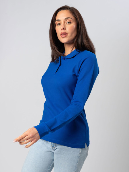 Evolution Polo Women LS - White / XS