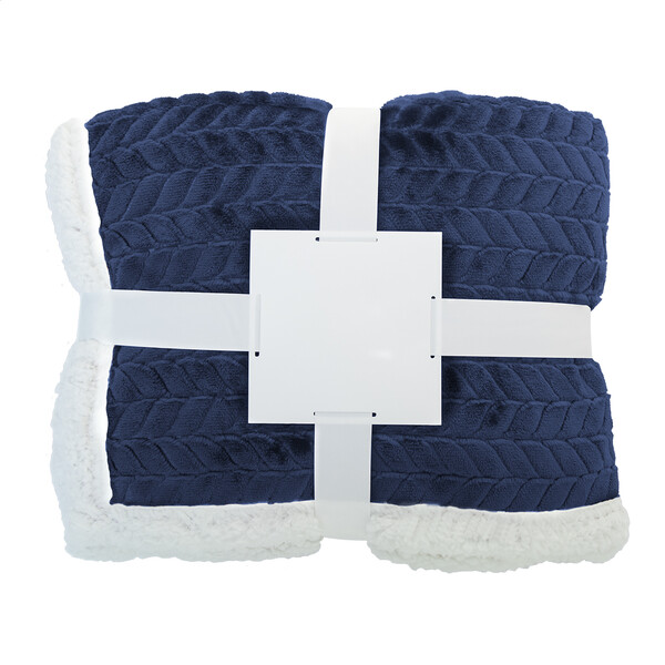 Couverture Rpet Foglio - Bleu Foncé