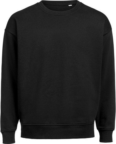 Heavy Unisex Sweater "Loose Fit" Untagged Movement | OCS RCS Loose Crewneck - Black / XS