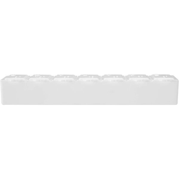 Pilulier semainier multi-vitamines Dose - Blanc