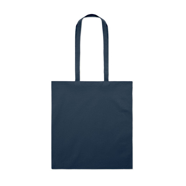 140 gr/m² cotton shopping bag Cottonel Colour + - French Navy