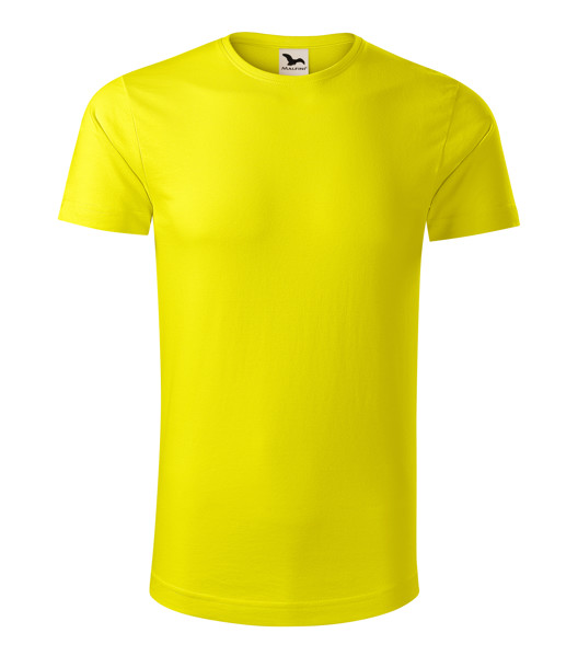 Tričko Pánské Malfini® Origin (Gots) - Citronová / M