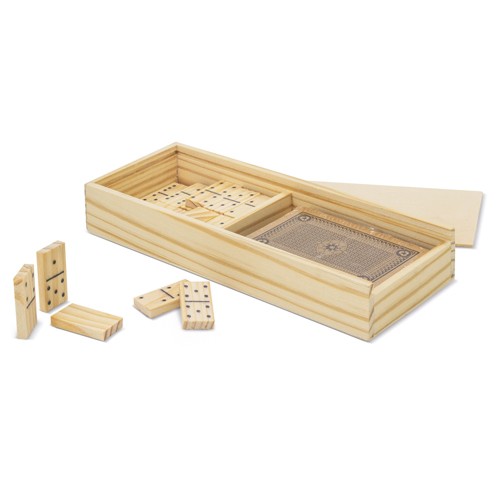 SET ECO DOMINO + CARDS “RECREO”