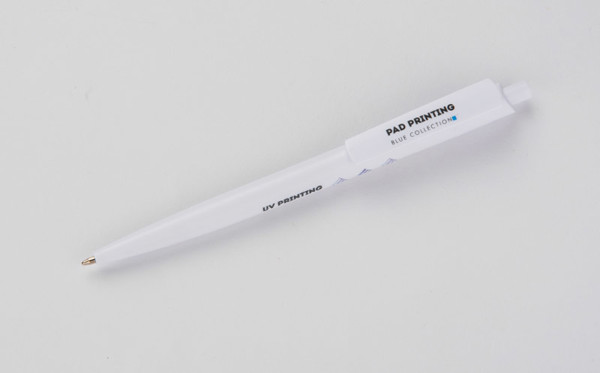 Ball pen rABS VID - white