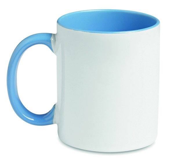 Sublimcoly keramična skodelica, 300 ml - Modra