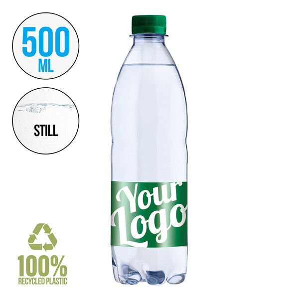 Water bottle Iolanda - Transparent white cap / ST