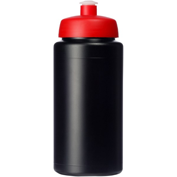 Bouteille de sport Baseline® Plus 500ml couvercle sport - Noir / Rouge
