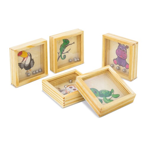 SET OF 5 WOODEN LABYRINTHS “JUNGLE”