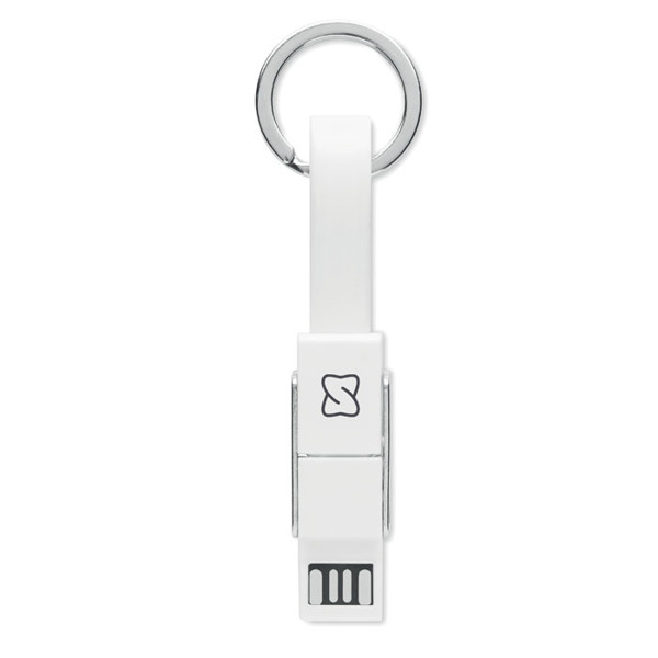 keying with 4 in 1 cable Key C - White