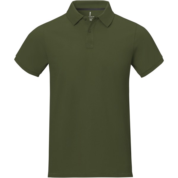 Polo de manga curta para homem de 200 g/m² Calgary - Verde militar / L