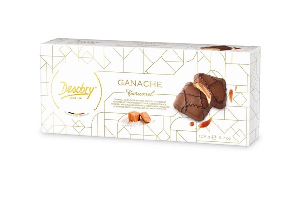 Čokoládové sušienky Ganache s karamelovou náplňou
