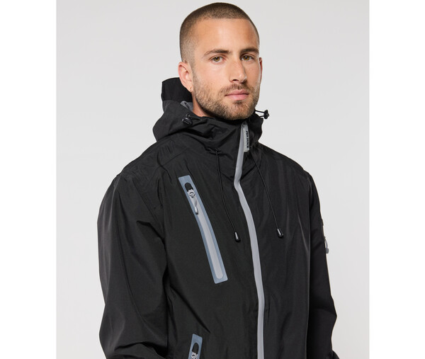 Veste technique Softshell - BLACK / GREY / 3XL