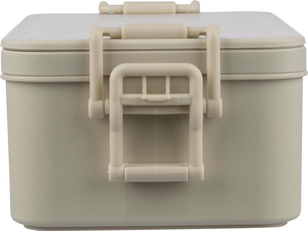 PP two-layer lunchbox Siena - zwart