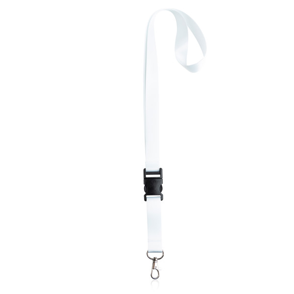 Lanyard Com Mosquetão E Fivela Clic-Clac - 20Mm