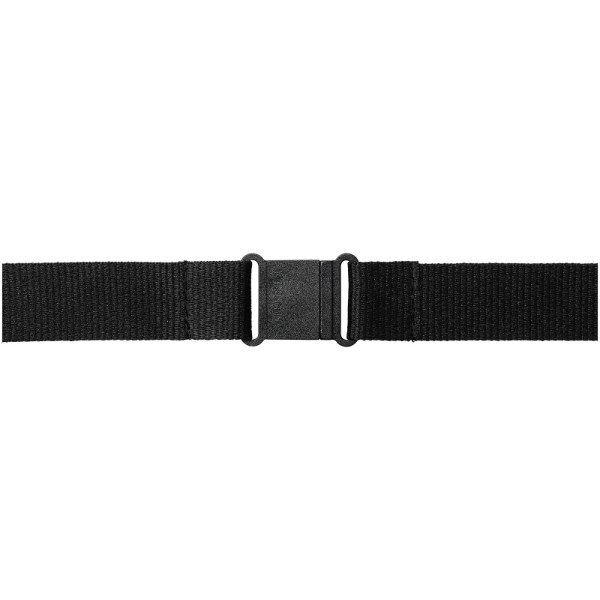 Yogi lanyard detachable buckle break-away closure - Solid Black - Margt ...