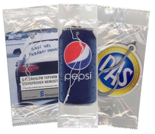 Reklamné aromatické visačky