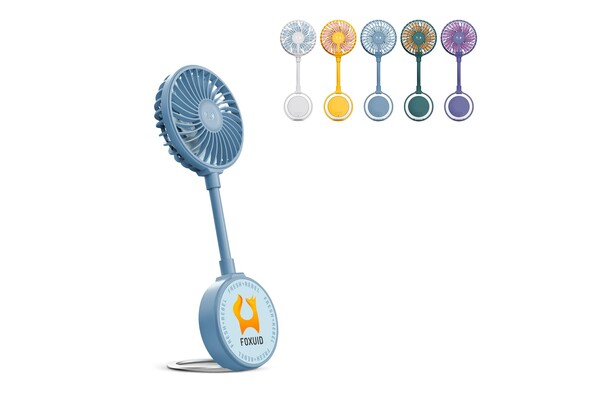 Fresh 'n Rebel Wireless Magnetic Fan with Phone Stand - White