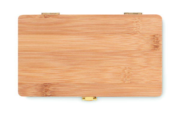 21 pcs tool set in bamboo case Gallaway
