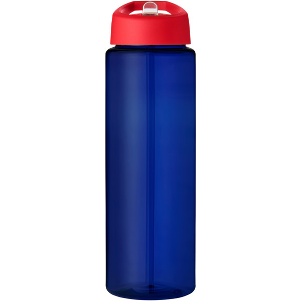 H2O Active® Eco Vibe 850 ml Sportflasche mit Ausgussdeckel - blau / rot