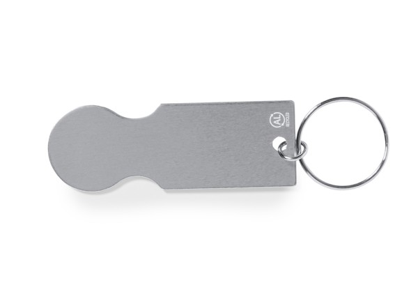 Llavero Moneda Talgun - Plateado
