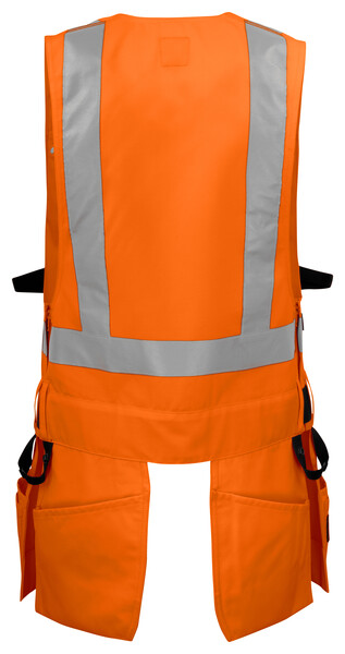 6704 VEST HV ORANGE XXXL
