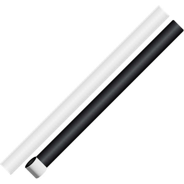 RFX™ 44 cm reflective TPU slap wrap - White