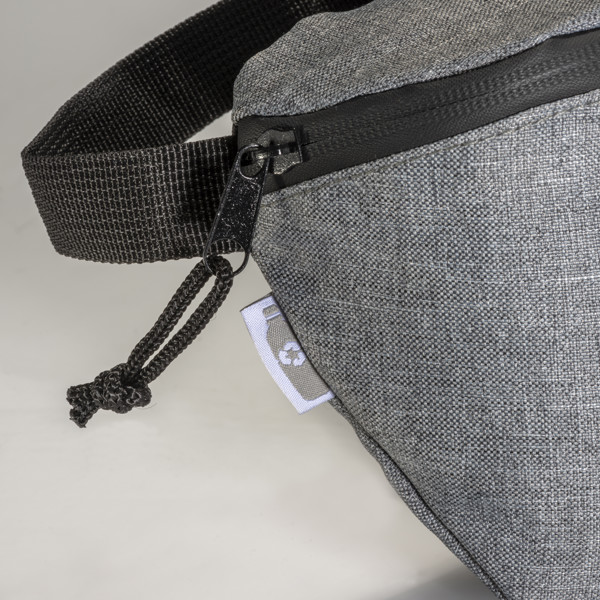 R-Pet Waistbag, Front Zippered Pocket