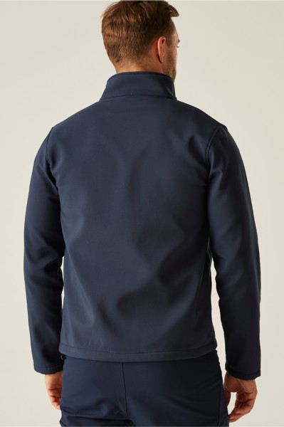 Ablaze Men's Printable Softshell - White / Light Steel / 4XL