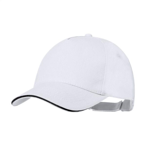 Casquette en RPET Aaron - Blanc