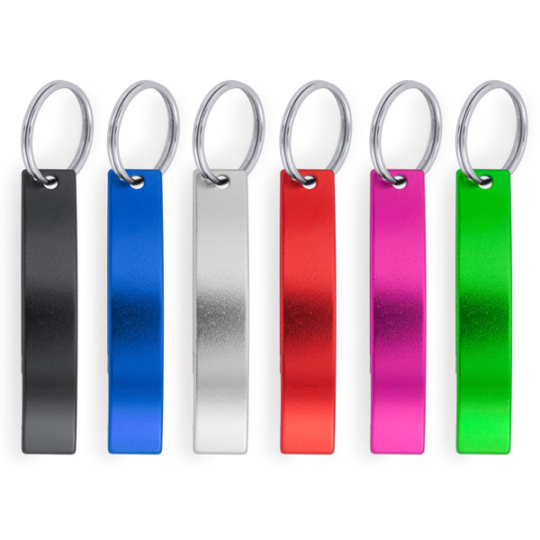 Sparkling Opener Keychain - Silver