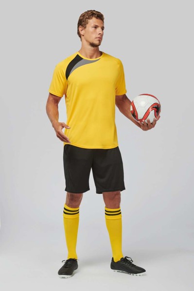 DRES KRATKIH RUKAVOVA ZA ODRASLE - Royal / Bijela / Light Siva / S