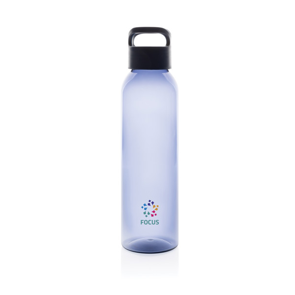 Bouteille d'eau 650ml en rPET RCS Oasis - Bleu Marine