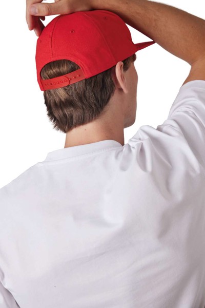 Snapback Cap - 5 Panels - White